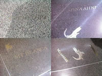 Denver Airport Floor Inscriptions